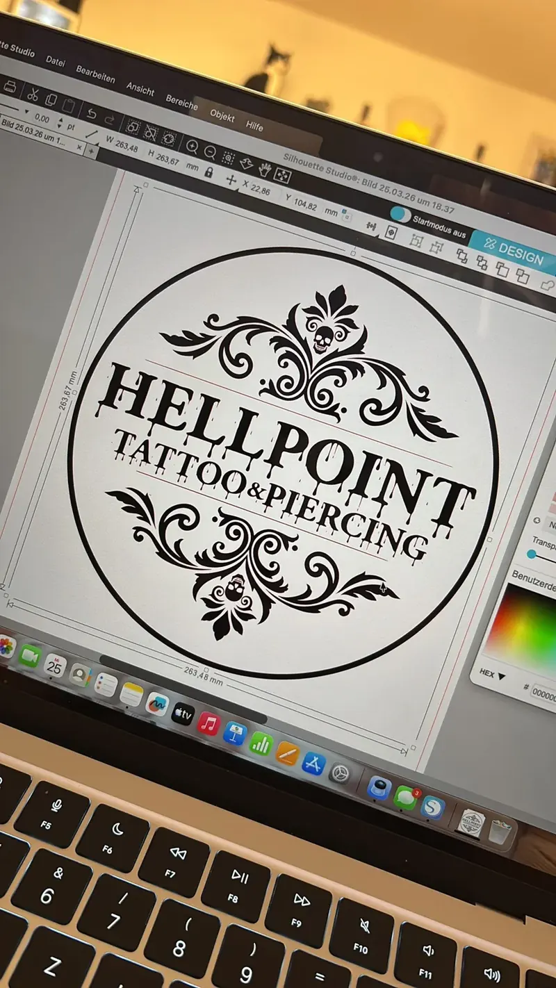 Logo-Entwurf «Hellpoint Tattoo & Piercing»